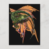 Carte Postale Lizard d'Anole (Devant)