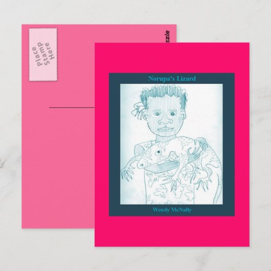 Carte Postale Lizard de Norupa (Devant / Derrière)
