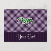 Carte Postale Lizard pourpre (Devant)