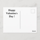 Carte Postale Lizard Valentine (Dos)