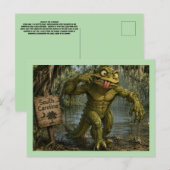 Carte Postale Lizardman de Caroline du Sud (Devant / Derrière)