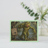 Carte Postale Lizardman de Caroline du Sud (Debout devant)