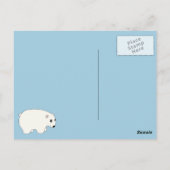 Carte Postale Lizzy et givrage (Dos)