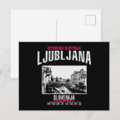 Carte Postale Ljubljana (Devant / Derrière)