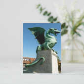 Carte Postale Ljubljana Dragon (Debout devant)
