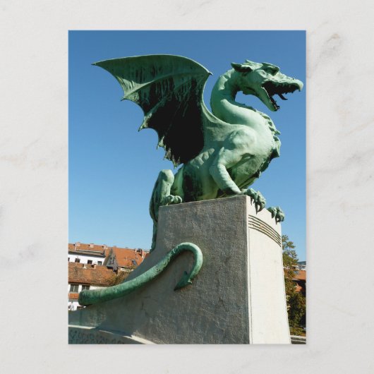 Carte Postale Ljubljana Dragon (Devant)