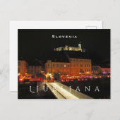 Carte Postale Ljubljana, Slovénie (Devant / Derrière)