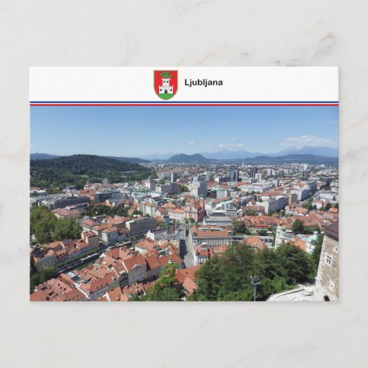Carte Postale Ljubljana - Slovénie (Devant)