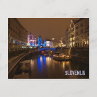 Ljubljana Slovénie en décembre