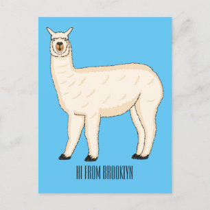 Carte Postale Llama