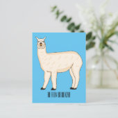 Carte Postale Llama (Debout devant)