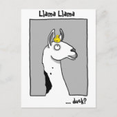Carte Postale Llama Llama duck Postcard (Devant)