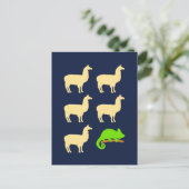 Carte Postale Llama Llama Llama Llama Chameleon (Debout devant)