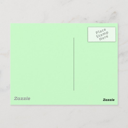 Carte postale Llama souriante (Dos)