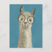Carte Postale Llama Spécifications - Lunettes rondes (Devant)