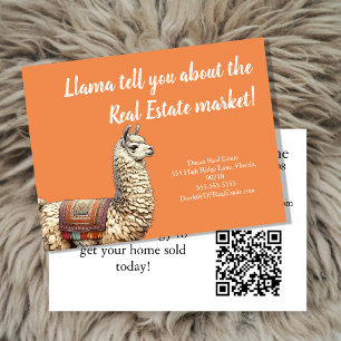 Carte Postale llama vous dire combien de marketing immobilier ve