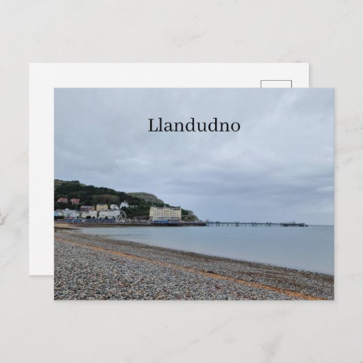 Carte Postale Llandudno (Devant / Derrière)