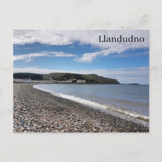 Carte Postale Llandudno (Devant)