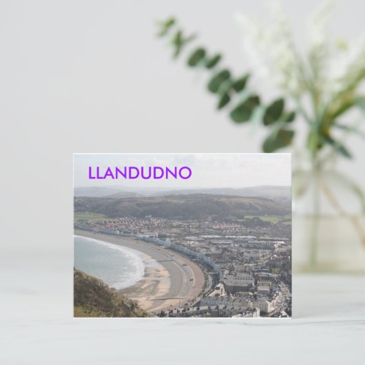 CARTE POSTALE LLANDUDNO (Debout devant)