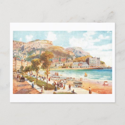 Carte Postale Llandudno vintage (Devant)