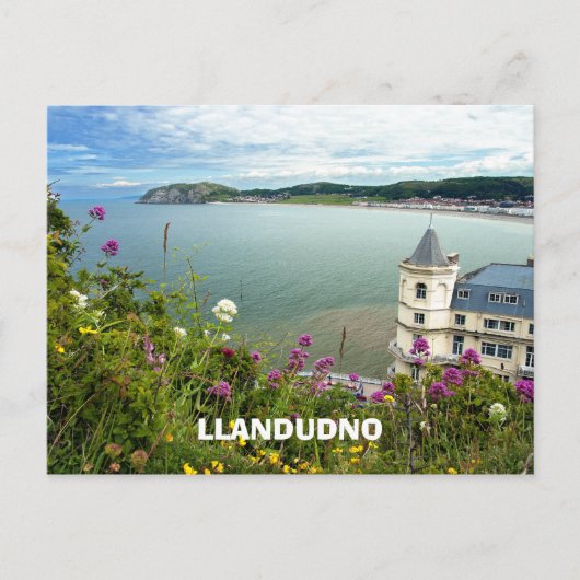 Carte Postale Llandudno Wales Royaume-Uni Vue de Great Orme (Devant)