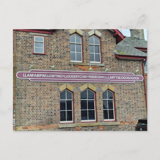 Carte Postale Llanfairpwllgwyngyll (Devant)