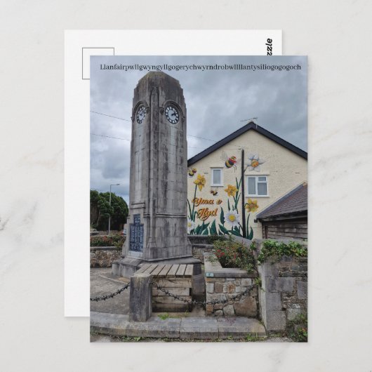 Carte Postale Llanfair­pwllgwyngyll­ (Devant / Derrière)