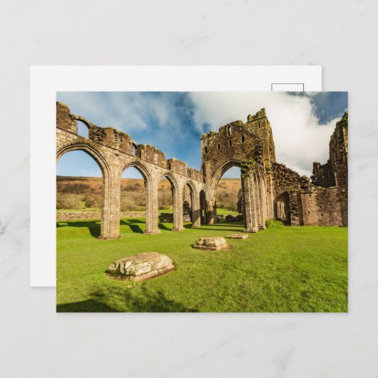 Carte Postale Llanthony Priory (Devant / Derrière)