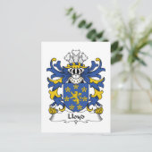 Carte Postale Lloyd Family Crest (Debout devant)
