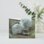 Carte Postale LMS Classe 5 explose le long du Settle & Carlisle  (Debout devant)