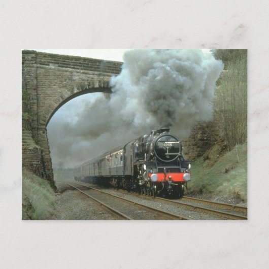 Carte Postale LMS Classe 5 explose le long du Settle & Carlisle  (Devant)