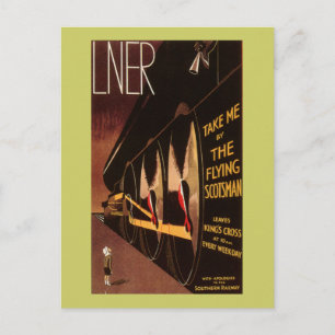 Carte Postale LNER Flying Scotsman