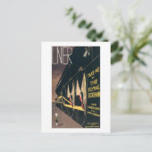 Carte Postale LNER Take Me by the Flying Scotsman (Debout devant)