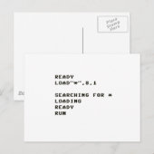 Carte Postale Load C64 (Devant / Derrière)