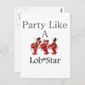 Carte Postale Lob*star (Devant / Derrière)