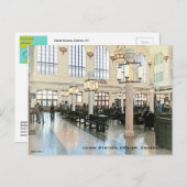 Carte Postale Lobby De Union Station, Denver, CO, Lumière (Devant / Derrière)