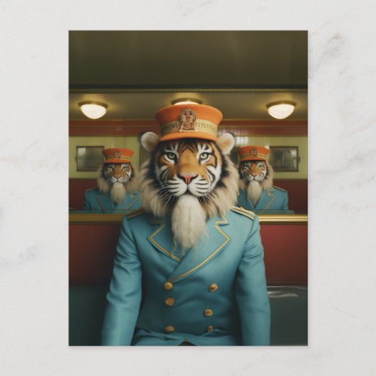 Carte Postale Lobby Tiger (Devant)