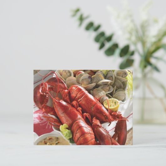 CARTE POSTALE LOBSTER BOIL (POUR TOUTE RAISON) (Debout devant)