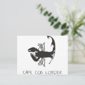 CARTE POSTALE LOBSTER CAPE COD (Debout devant)