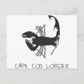 CARTE POSTALE LOBSTER CAPE COD (Devant)