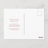 Carte Postale Location de vacances Sun (Dos)