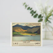 Carte postale Loch Awe Scotland Vintage voyage (Debout devant)