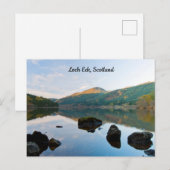Carte postale Loch Eck, Écosse (Devant / Derrière)