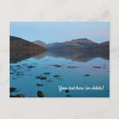 Carte Postale Loch Fyne en Blue, Scotland Postcard (Devant)
