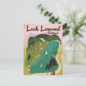 Carte Postale Loch Lamond Écosse (Debout devant)