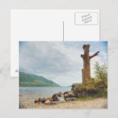 Carte Postale Loch Lomond, Écosse (Devant / Derrière)