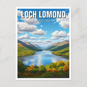 Carte Postale Loch Lomond Scotland Travel