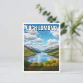 Carte Postale Loch Lomond Scotland Travel (Debout devant)