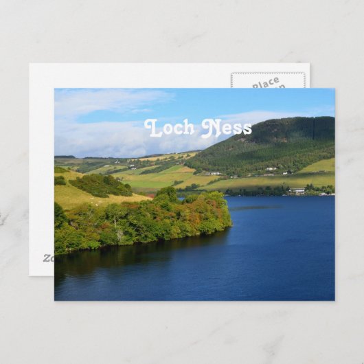 Carte Postale Loch Ness (Devant / Derrière)