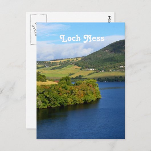 Carte Postale Loch Ness (Devant / Derrière)